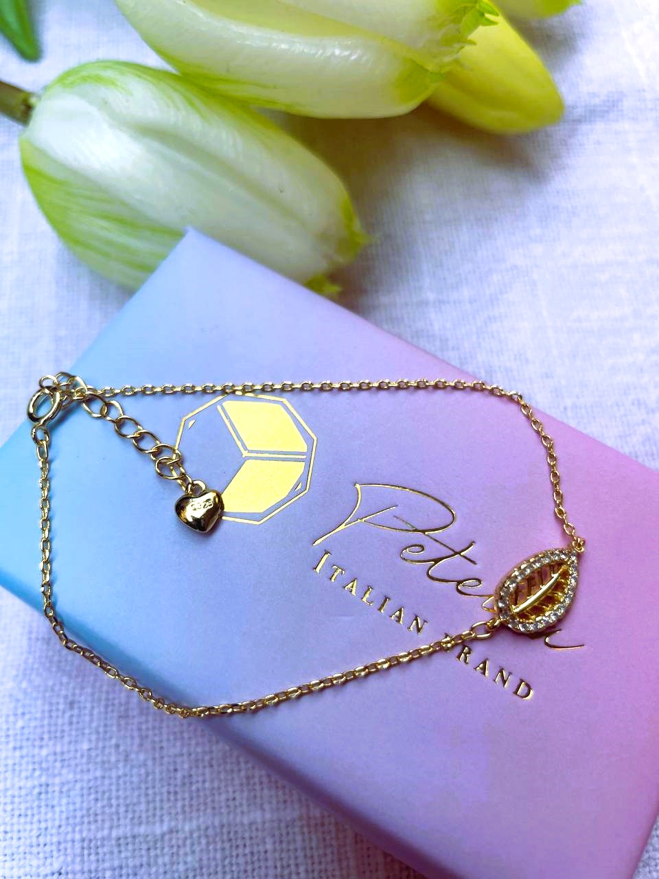 BRACCIALE FOGLIA D&