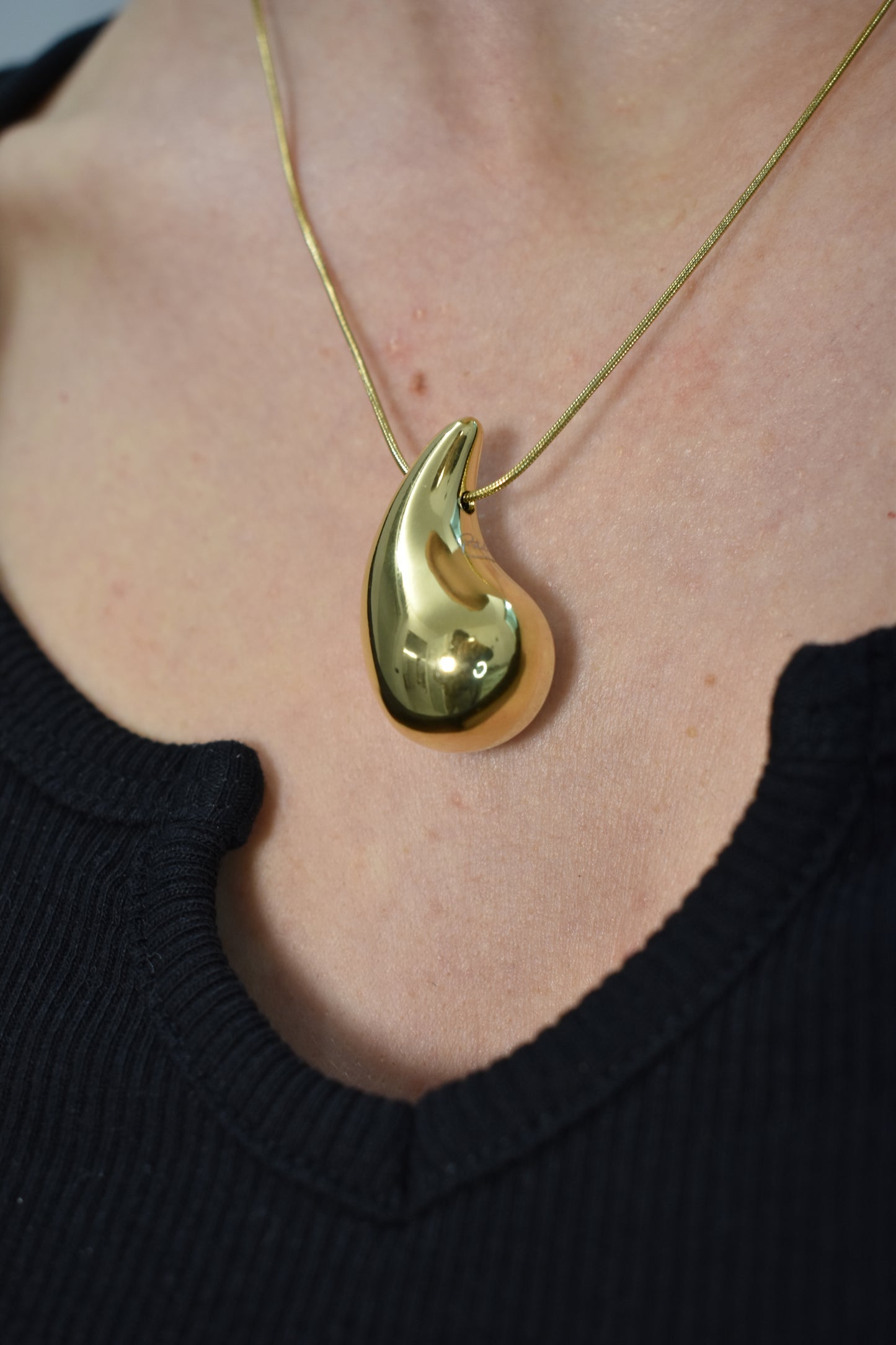 COLLANA GOCCIA D'ORO